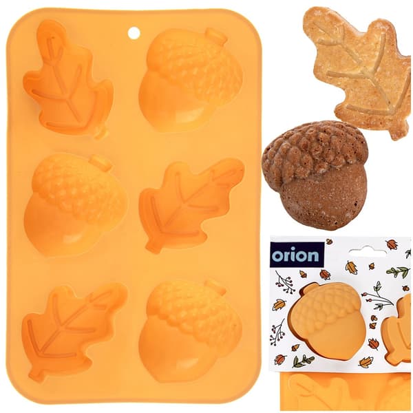 Silikoneform til muffins og kager 27x17x3,5 cm