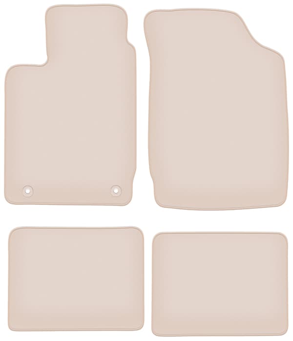 mattor PREMIUM beige för Renault Clio II hatchback 1998-2005