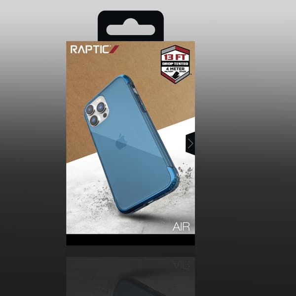 Raptic X-Doria Air-skal iPhone 14 Pro Max Armored Case Blå