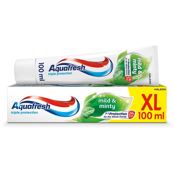 Aquafresh Mild og Minty 100 ml