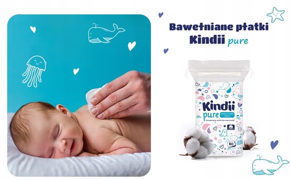 HH Kindii blöjor för spädbarn 60 st.