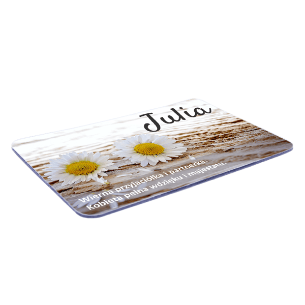 Køleskabsmagnet med navnet Julia