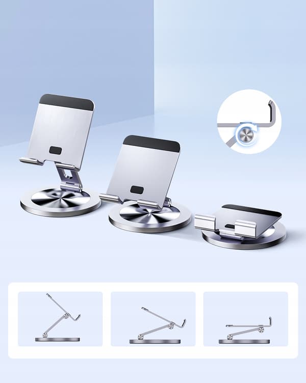 INNOSTYLE FOLDBAR TELEFON OG TABLET STATIVHOLDER 360° STATIV