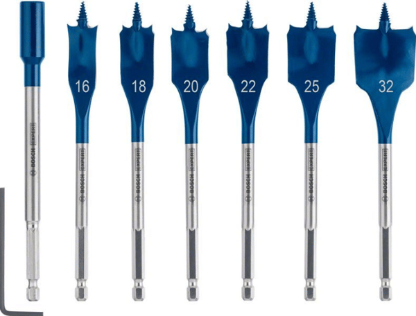 BOSCH AXELBORR - SET MED 7 SELFSNITT EXPERT