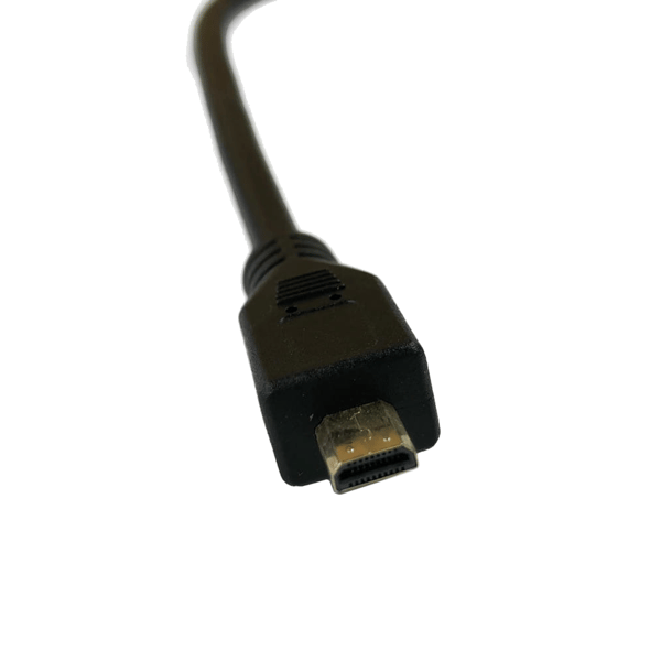Adapter micro HDMI til VGA + audio jack 3.5 mm konverter for billede og lyd