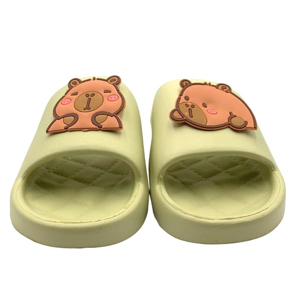 Capybara dam- och herrflipflops för pool, strand, bad, storlek 38-39