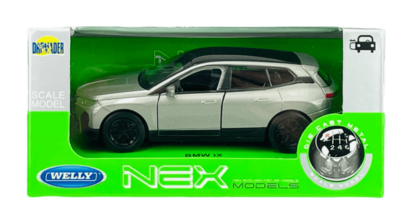 WELLY BMW iX I20 SILVER 1:34 43832