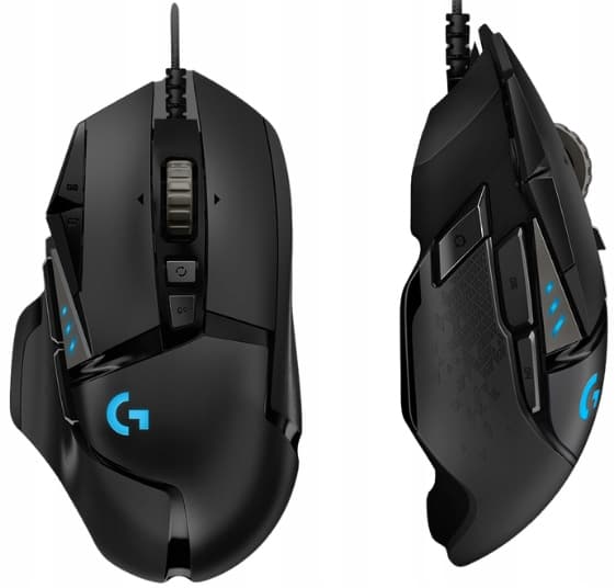 Logitech G502 Hero Gamingmus 16K dpi, 11 knapper, USB