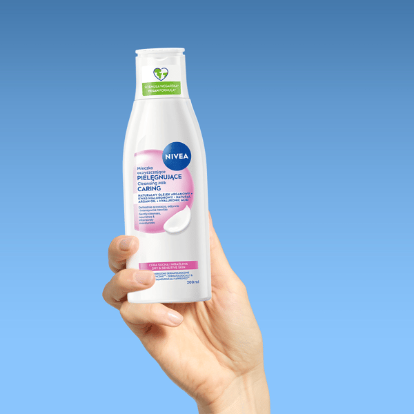 NIVEA Rensende mælk tør og følsom hud 200 ml