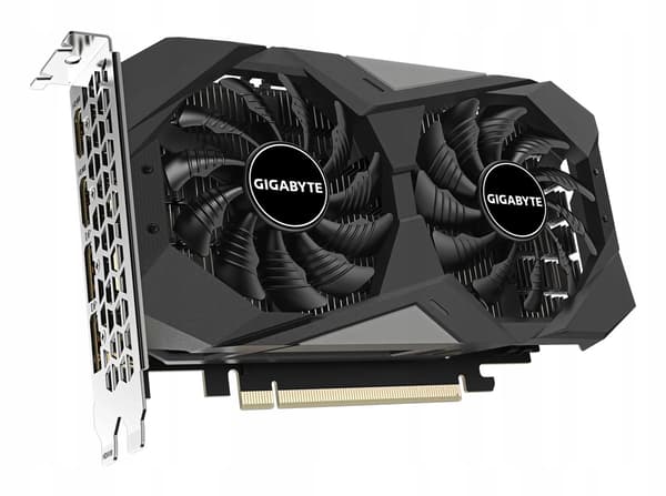 GIGABYTE RTX 3050 WINDFORCE OC 6GB GDDR6 Grafikkort Sort