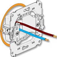 KARLIK LOGO DUBBEL LJUSSTAKE MED RAM 7LWP-2 SILVER METALLIC