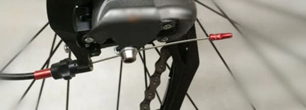 Bremsekabelende til el-scooter/cykel, rød