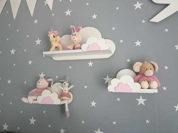 Cloud Shelves Set om 3 FISIA - Elegance