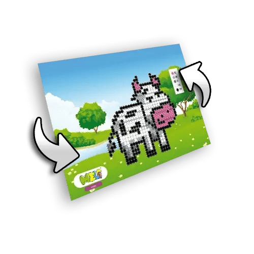 Meli Minis Farm 2i1 klodser - 500 stk.