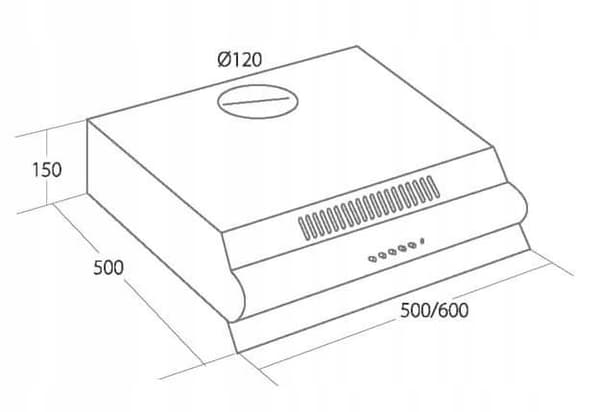 AKPO WK-7 P 3050 VIT huva