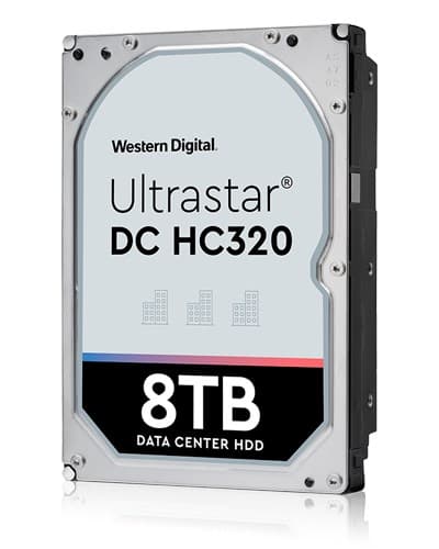 Western Digital Ultrastar 8TB SATA-kiintolevy 0B36404