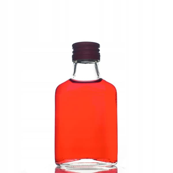 50 flaskor med 100 ml flaskor för likör, vin och vodka