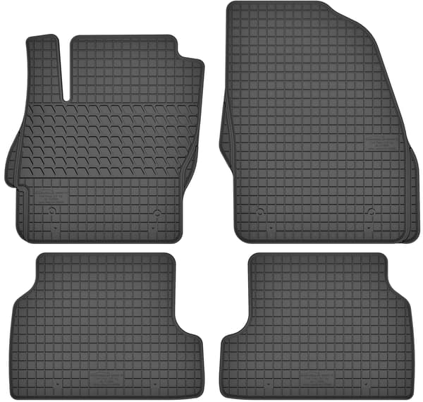 Ford Focus II Hatchback fra 2004-2011 SÆT - gummimåtter + bagagerumsmåtte