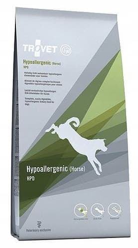 Trovet HPD 10 kg tørfoder til hunde med hestekød, glutenfri