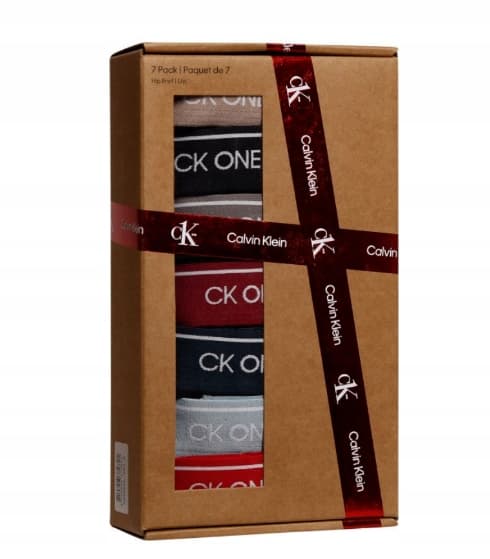 CALVIN KLEIN HERRTROSOR I BOMULL, 7-PACK MED LOGOTYP, BEKVÄMA STILLA