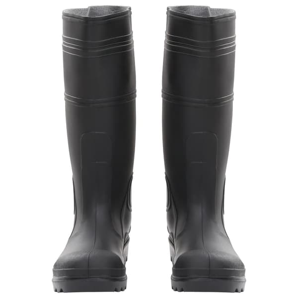 vidaXL gummistøvler, sort, størrelse 39, PVC