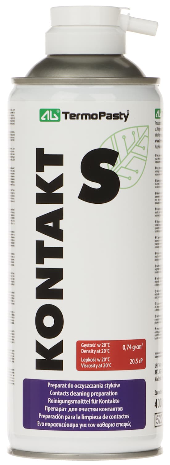 AG Termopasta kontaktrengöring spray 400 ml
