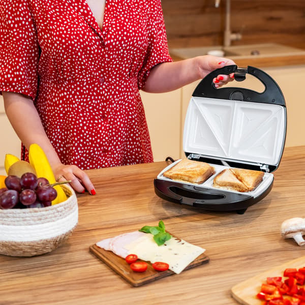 Teesa 800W smörgåsmaskin grill våfflor rostat bröd