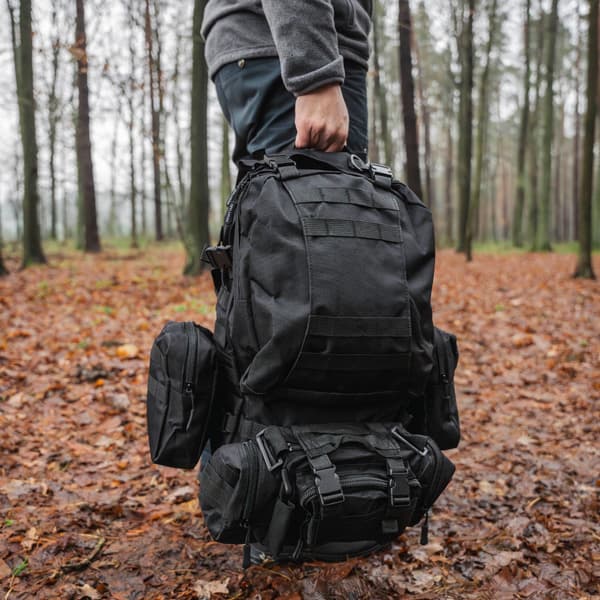 Retkireppu OFFLANDER survival combo 38l musta