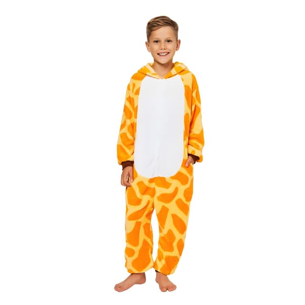 Kigurumi-pyjamas med giraff, barn 95-105 cm