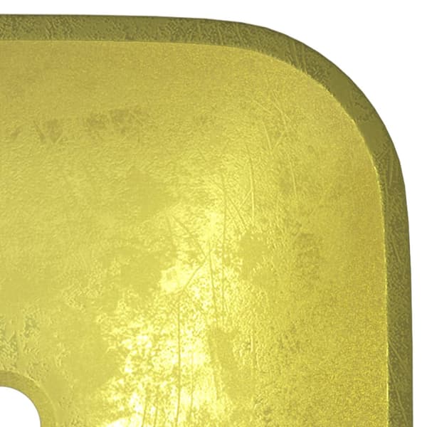 vidaXL glasvask 42x42x14 cm guld