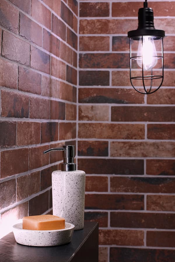Q-BATH PREMIUM DECOR 1549 tvålpump, ljus terrazzo