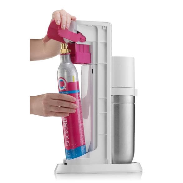SODASTREAM Duo White Saturator + 2 pulloa vesisäiliötä