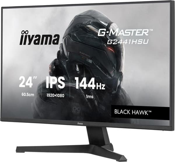 IIYAMA G2441HSU-B1 musta näyttö