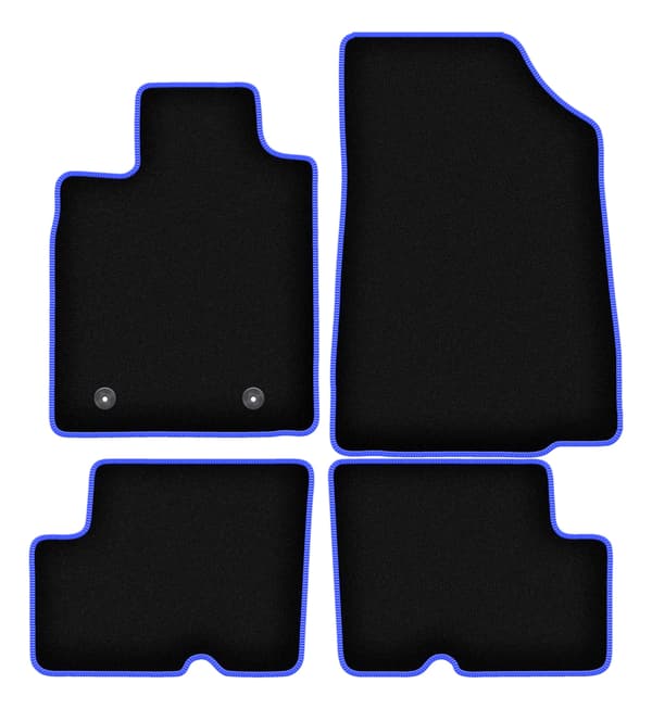 Bilmåtter CARLUX-BLUE til Dacia Duster 2WD SUV (2010-2018)