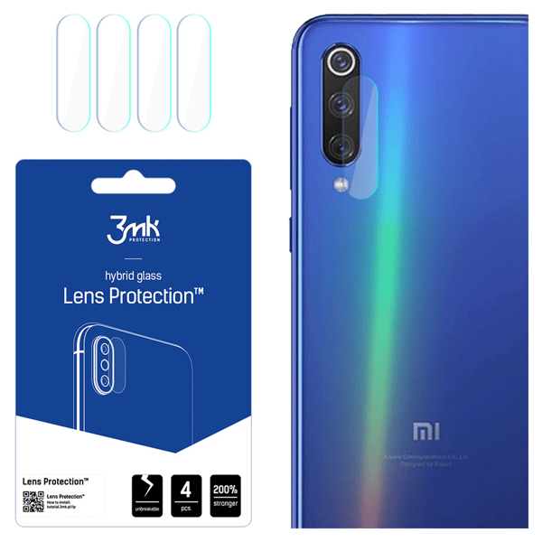 Xiaomi Mi 9 SE Global - 3mk linsebeskyttelse