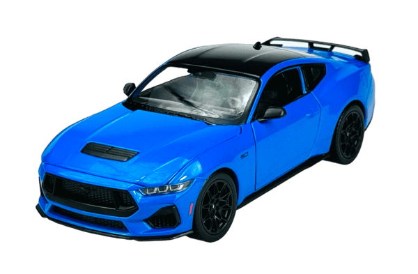 WELLY 2024 FORD MUSTANG GT BLÅ 1:24 24123