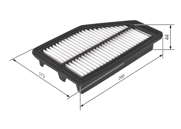 ILMANSUODATIN F026400295 BOSCH