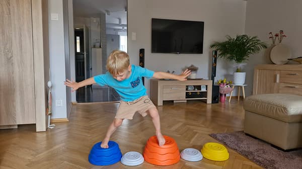 Balancerende sten Sti Aktiv småbørn
