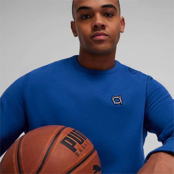 Herrtröja Puma PIVOT CREWNECK blå 62478202 r M