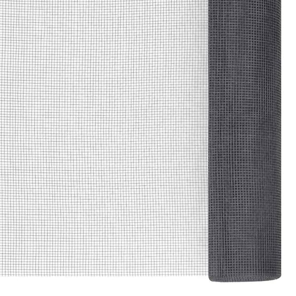 vidaXL glasfibernet 80 x 1000 cm grå