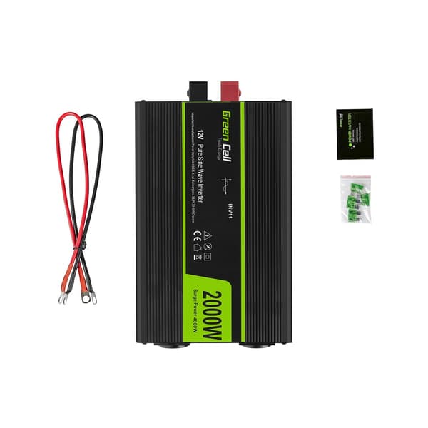 GREEN CELL INV11 KONVERTER 12V-230V 2000W/4000W