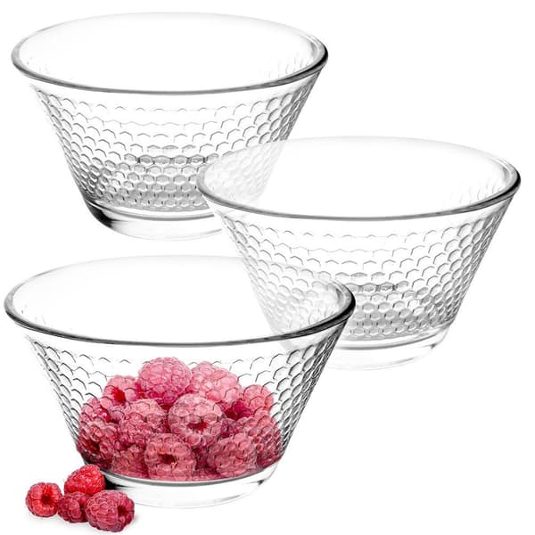 Glaskåle 11,5 cm, 300 ml 3 stk.