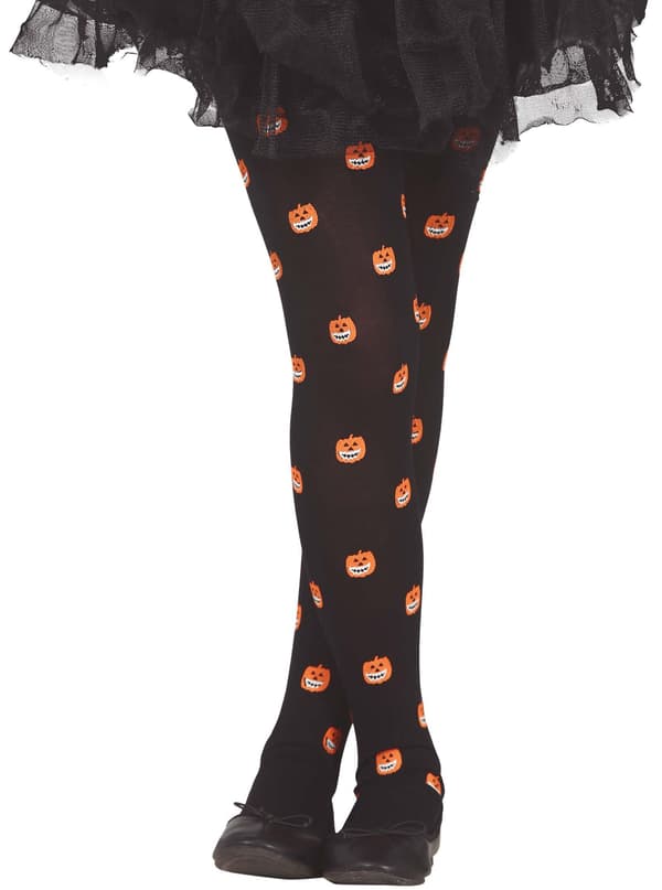 Svarta pumpa Halloween-strumpbyxor 3-6 år