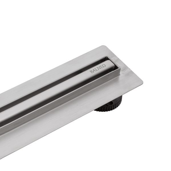 Slim&Low ProLine Inox lineært afløb 60 cm krom