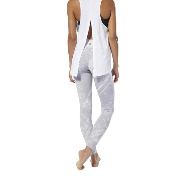 REEBOK COMBAT LUX BOLD JACQUARD LEGGINGS DAM S