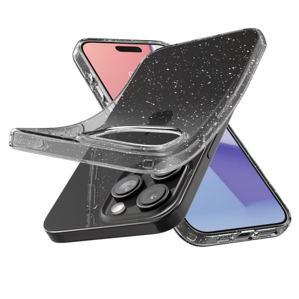 SPIGEN LIQUID CRYSTAL IPHONE 15 PRO MAX KIMALLAVA KRISTALLI