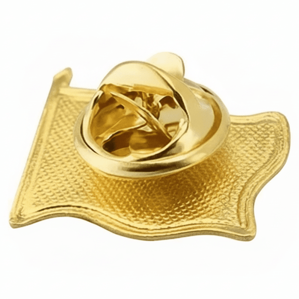 Vajende USA-flag pin