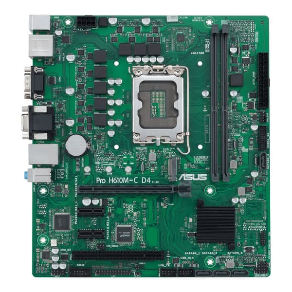ASUS PRO H610M-C D4-CSM bundkort