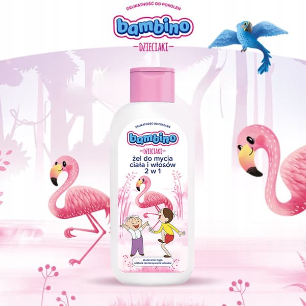 BAMBINO Barn 3i1 Flamingo 400 ml