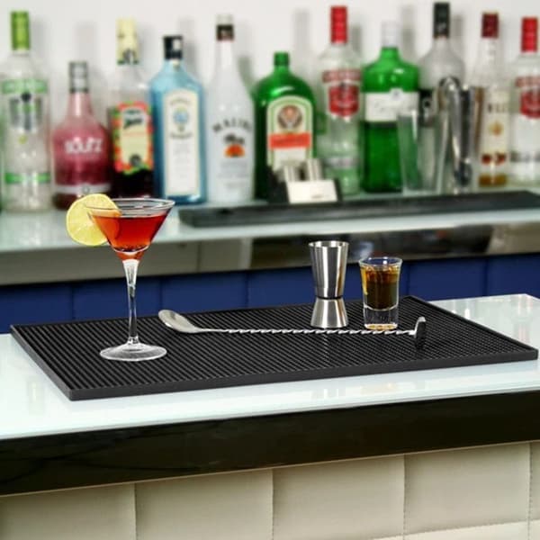 Bartendermatta för torkning av disk, avrinningsställ 45x30 cm